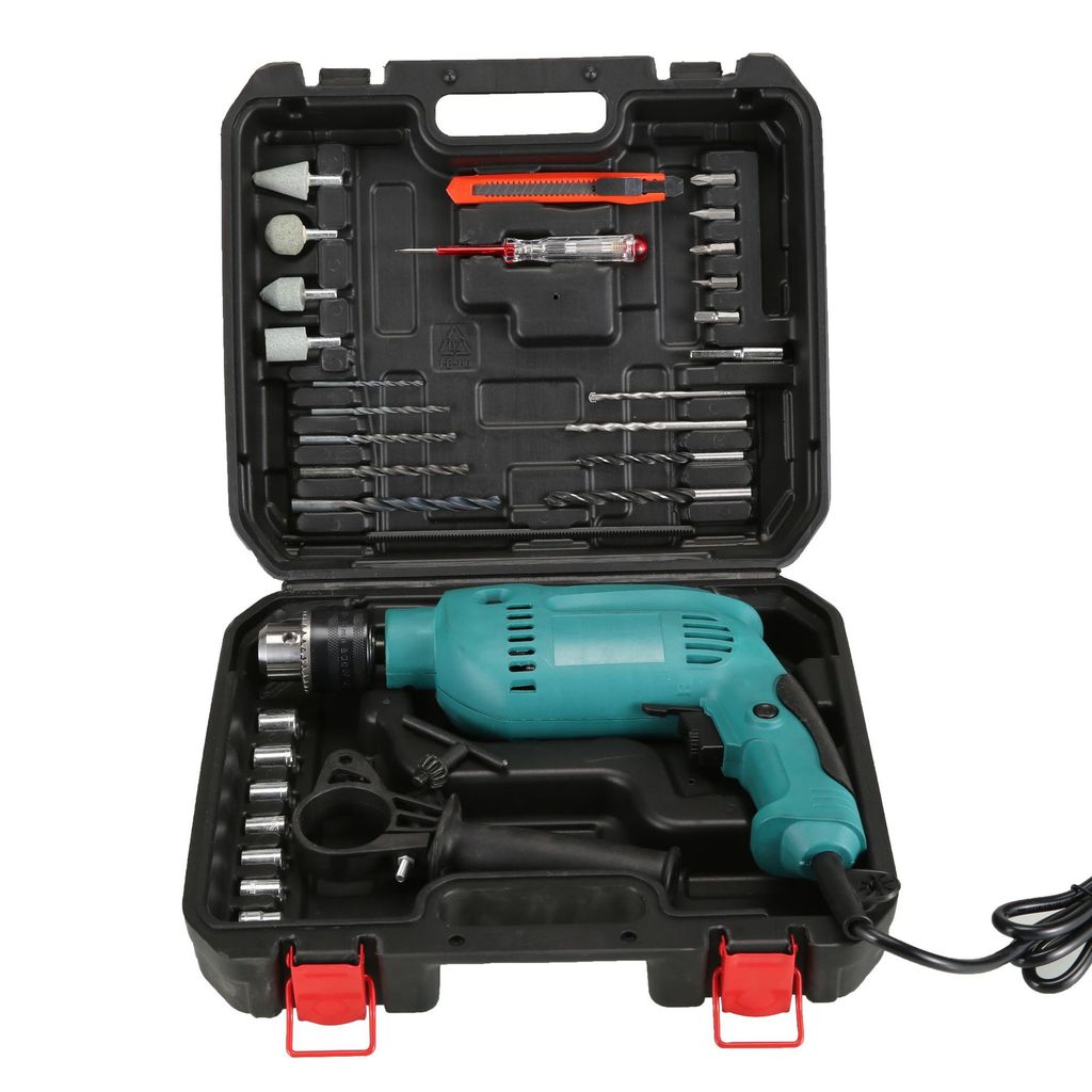 New household electric drill Multi-function impact electric drill impact drill combination set