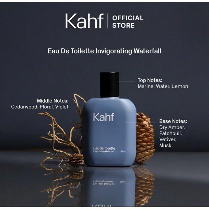 sjy KAHF Parfum Pria Eau De Toilette 35ML/MINYAK WANGI LAKI LAKI Hijau Perfume