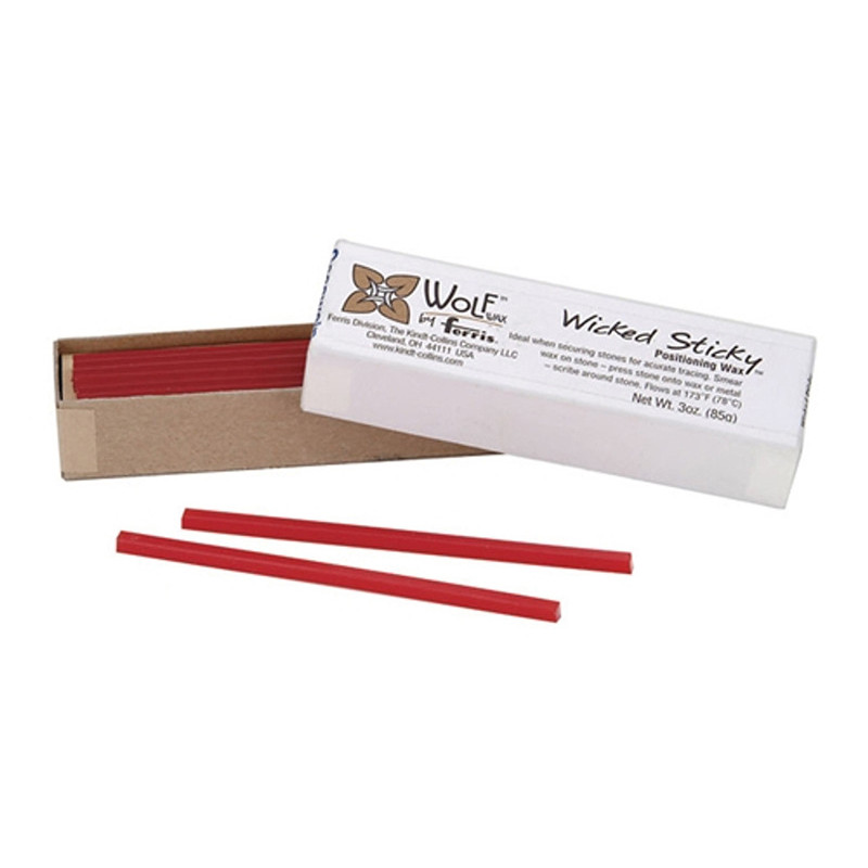 WOLF WAX Wolf's Wicked Positioning Sticky 85g/box Carving Wax Sticking Stick Jewelry Making Carving