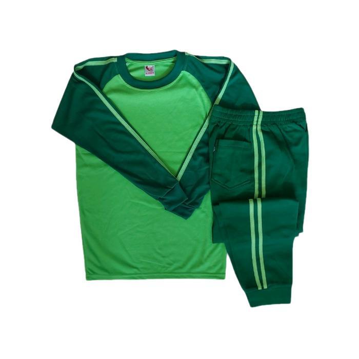 lb2x- Seragam Olahraga Premium Sd/Smp/Sma Satu Set Baju Dan Celana Olahraga Anak Sekolah