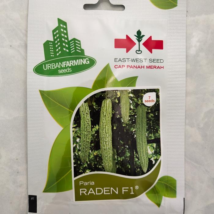 Buruan beli] Benih Paria Raden F1 Cap Panah Merah PT East West Isi 7 Butir