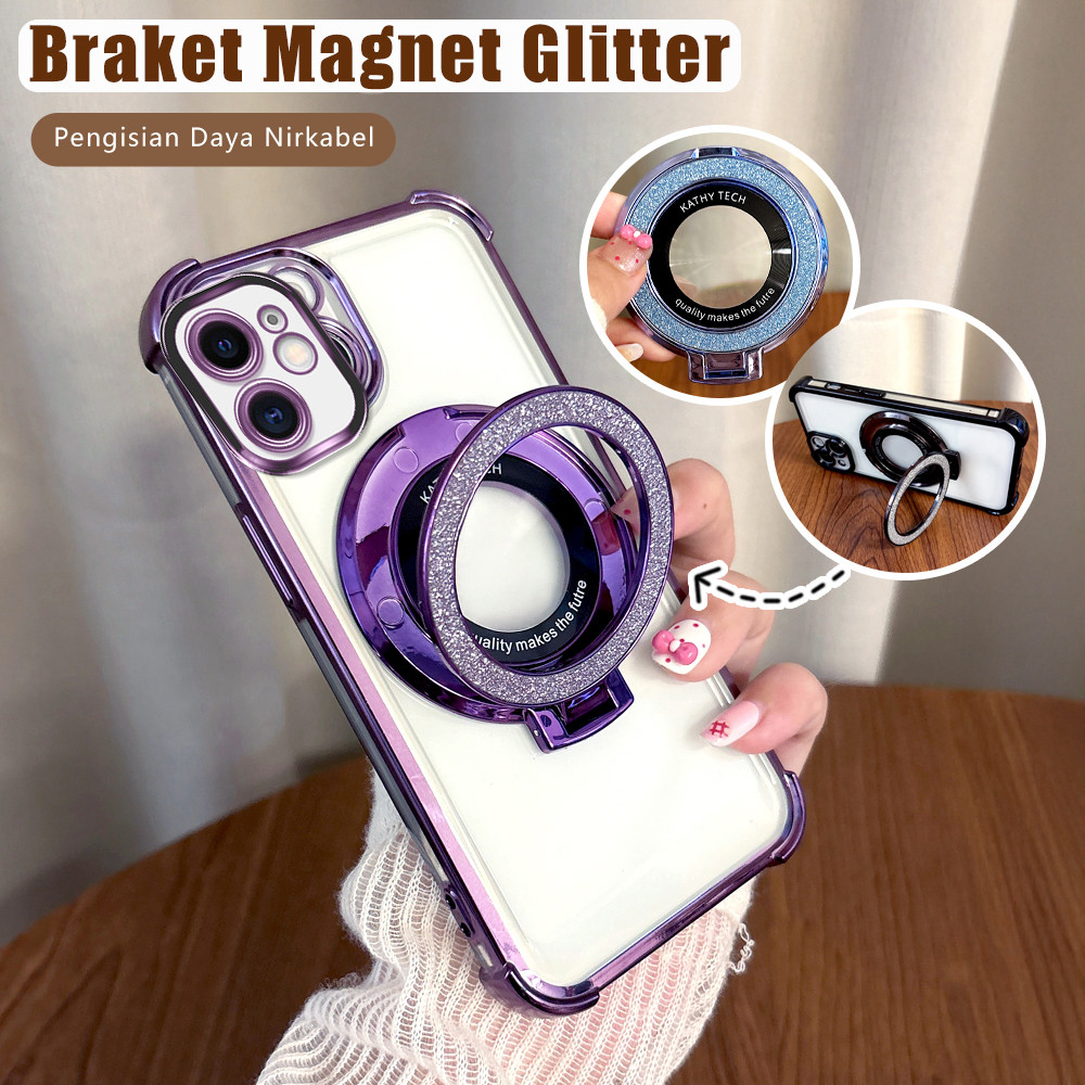 Casing Hp Untuk Compitable With iPhone 11 Phone Case Ponsel Braket Cassing Softcase Kesing Case Cass