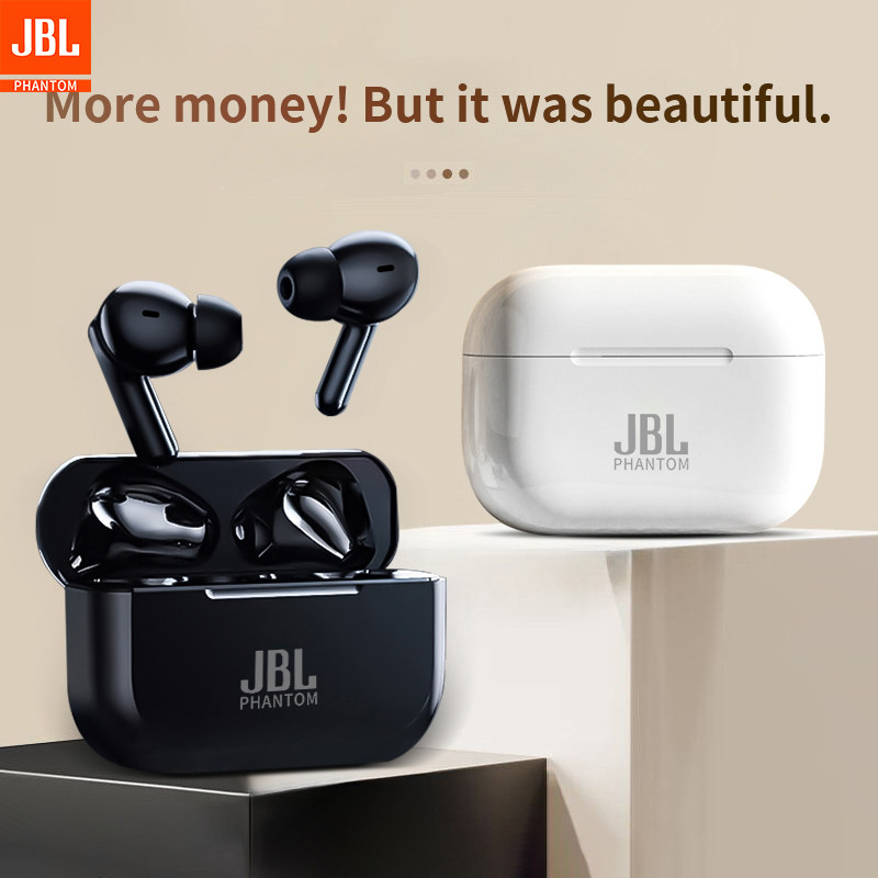 JBL Phantom Wireless Headphones TWS Bluetooth Earphones Touch Control Sport Headset Stereo Earbuds
