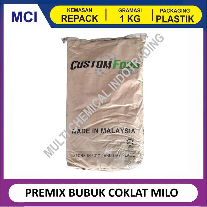 PREMIX POWDER MINUMAN BUBUK COKLAT MILO - REPACK 1 KG