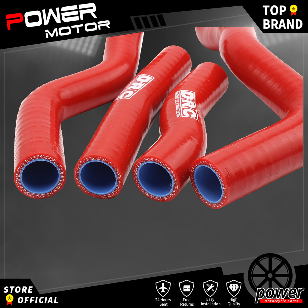 KLX250 Accessories Motocross Radiators Silicone Hose For Kawasaki KLX