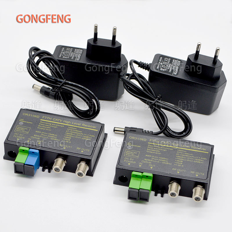 NEW OR31 FTTH CATV Optical Receiver High Level Fiber Optical WDM