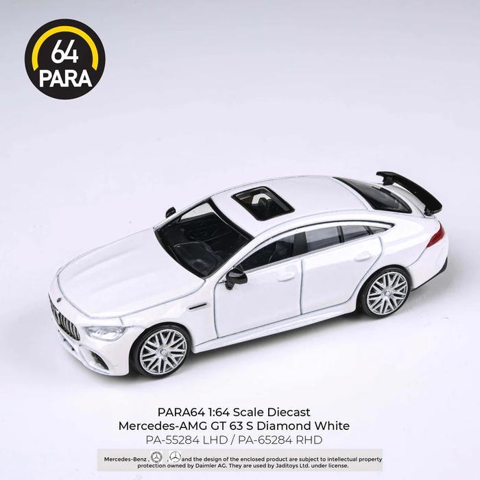 PA-65284 - PARA64 1/64 Mercedes - AMG GT 63 S White
