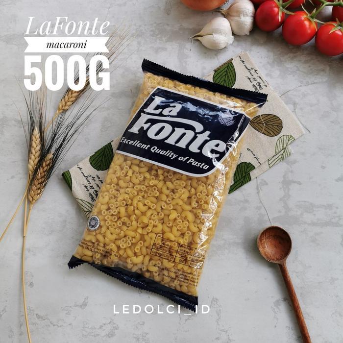 0nro- Makaroni La Fonte Macaroni Pasta 500 Gram
