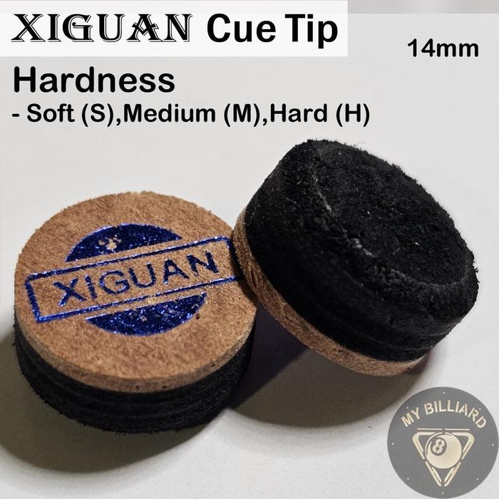 Adaa Cue Tip Xiguan Crystal Diamond Onyx Master Cue Tip 14Mm Pool Billiard Stick Xi Guan Original