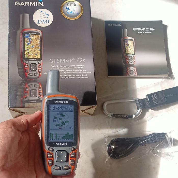 Jual Garmin Gpsmap 62S, Gps Garmin 62S, Gps 62S Seken / Second (Bekas)
