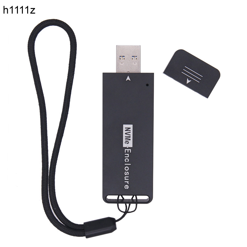 NVME Case Enclosure SSD NVME to USB Adapter M.2 NVMe Box 10Gbps USB3.1 Type-A PCIe M2 SSD Case