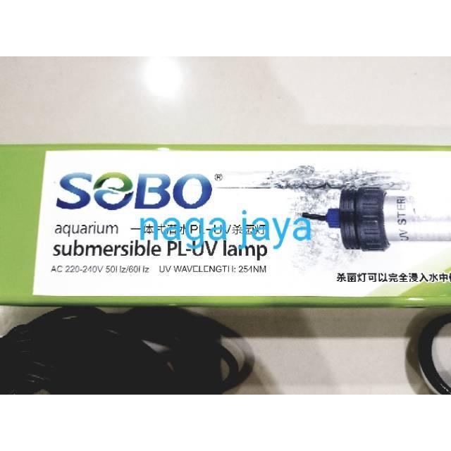 Sobo pl-uv 75 watt lampu uv kolam anti liumut, air tetap jernih