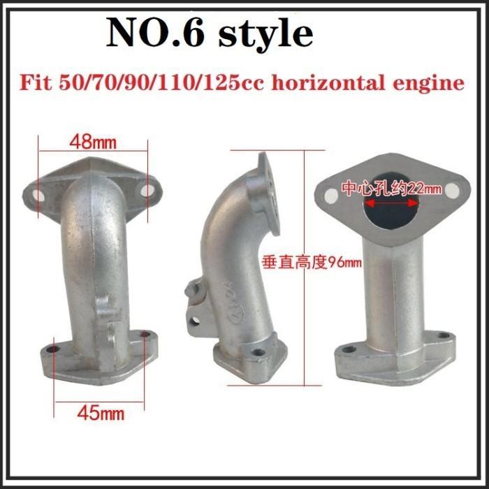 18Mm 20Mm 21Mm 22Mm 24Mm 26Mm 28Mm Carburator Intake Pipe Manifold For Sunl Falcon Atv Quad Dirt Pit