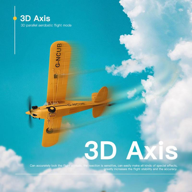Hot WLtoys XK A160 J3 RC Airplane RTF EPP RC Brushless Motor  Airplane Foam Plane 3D/6G System 650mm