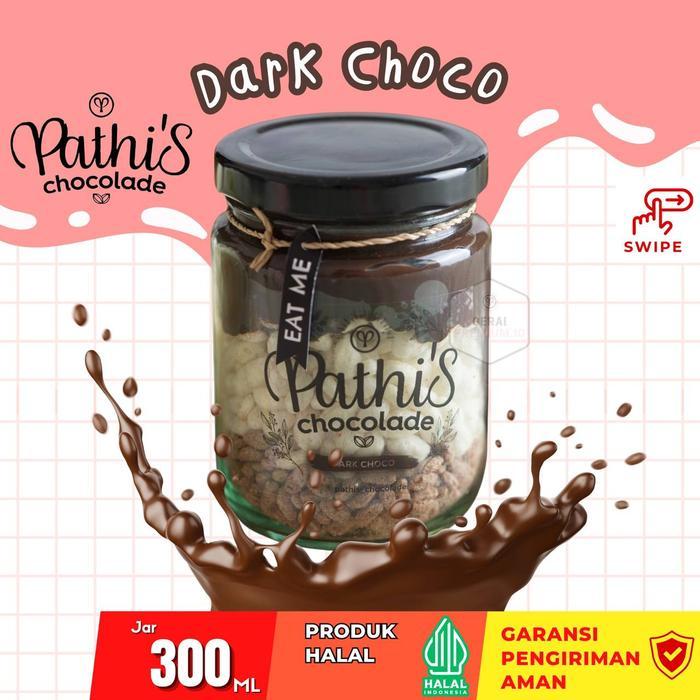 (ORIGINAL) HYA CHOCO JAR PATHIS CHOCOLADE DARK CHOCOLATE TERMURAH TERPOPULER