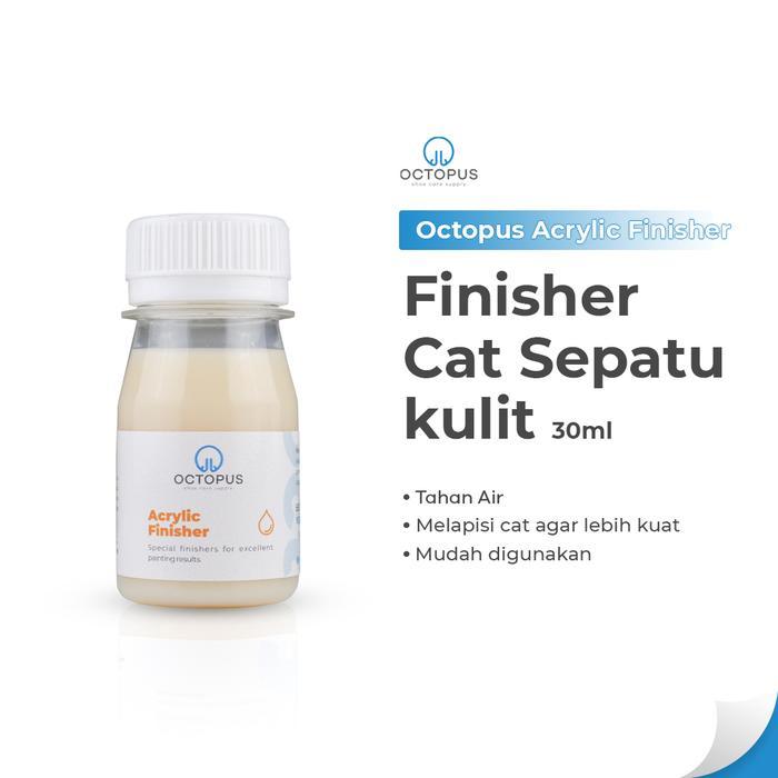 b44i- Octopus Acrylic Finisher - Pelapis Cat Sepatu Finisher Cat Sepatu Kulit