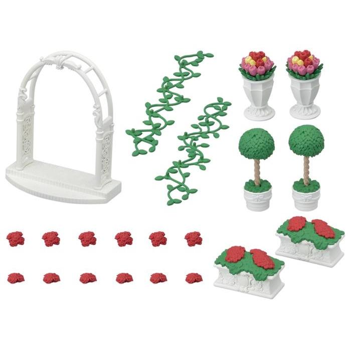 MAINAN KOLEKSI SYLVANIAN FAMILIES FLORAL GARDEN SET KODE 1028
