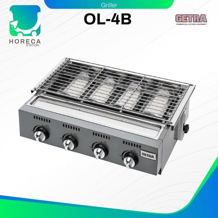 GETRA Griller Roaster 4 Burner OL-4B / OL 4B / OL4B
