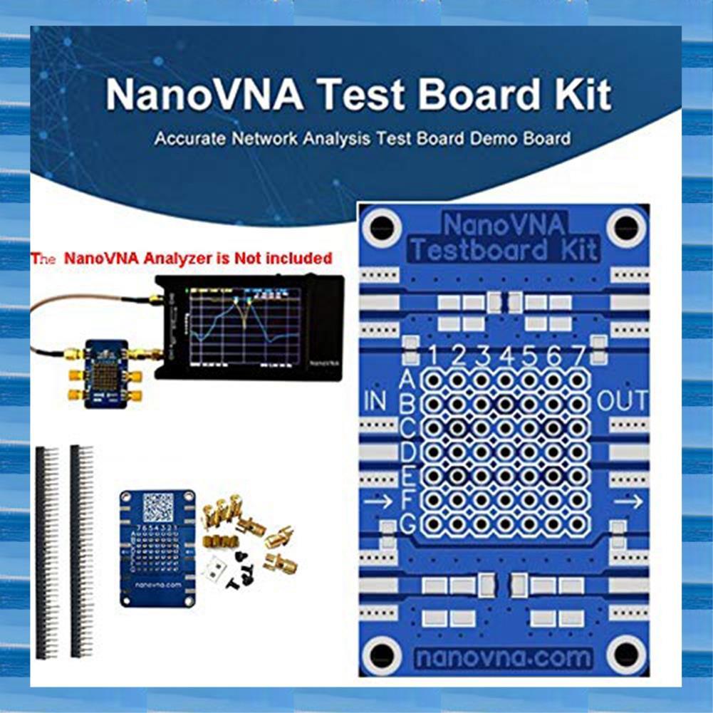At53 Nanovna Vector Network Analyzer Test Board Kit For Nanovna Network Analysis Test Board Demo