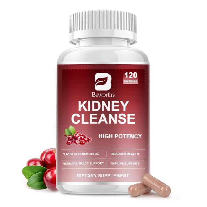 Supplement Kidney Cleanser Kapsul Pembersih Ginjal Cranberry Herbal