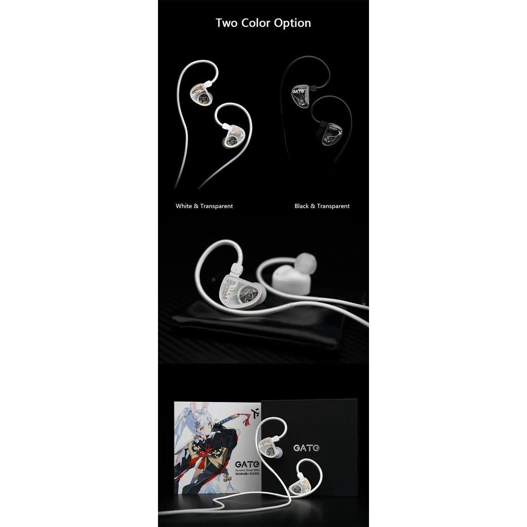iklk- Truthear Gate True Tru Thear Gate 10Mm Dynamic Driver In-Ear Headphone Earphones