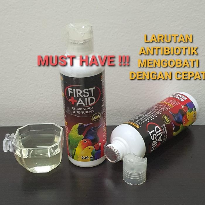 UNIQUE - FIRST AID 240 ML KICAU LARUTAN OBAT BURUNG SETARA MARVEL AID