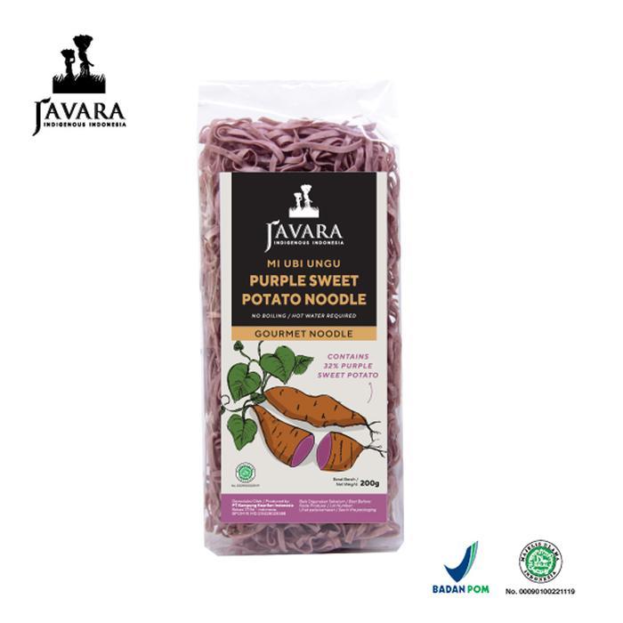 zahr- Mie Ubi Ungu Javara Javara Purple Sweet Potato Noodle