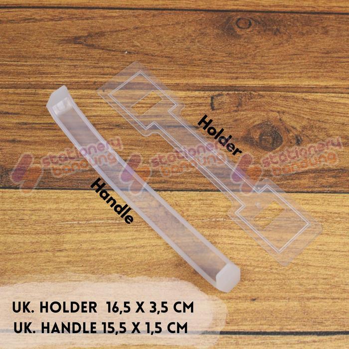 doni- Pegangan Handle Gagang Besar Kardus Plastik Bening Karton Box