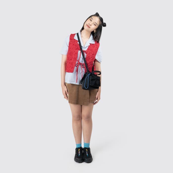 jbbe- Tas Selempang Exsport Reround Mini Sling Bag - Black