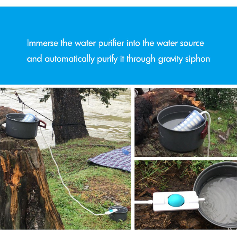 Hiking Climbing Water Filter Ceramic Membrane Purifier Outdoor Water Filter Portable Water Purifier