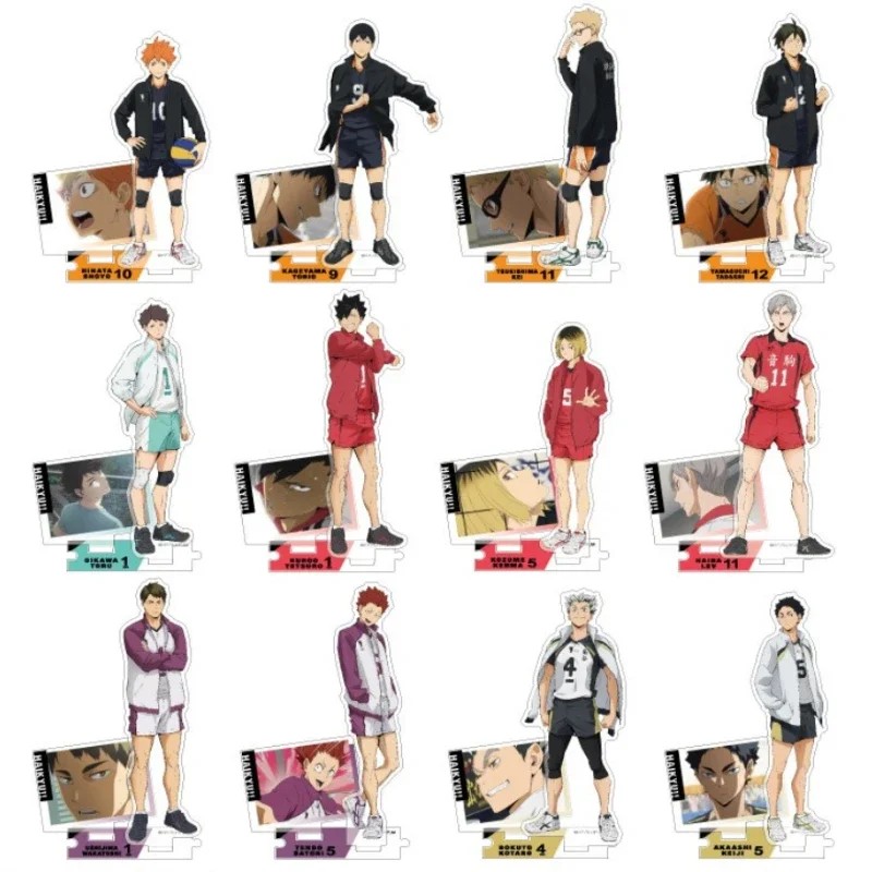 Haikyuu Game Kozume Kenma Kuroo Tetsurou Shoyo Hinata Keiji Akaashi Acrylic Stand Doll Anime