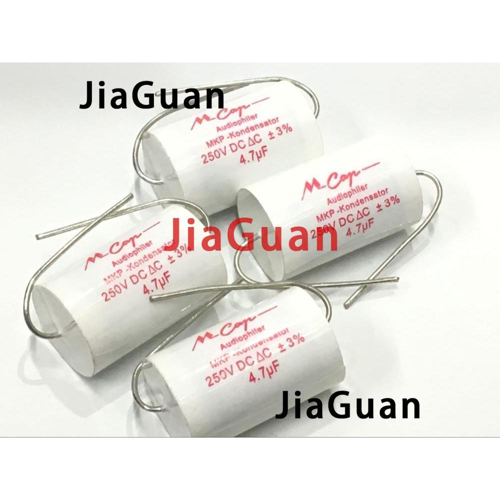 BEST PRICE 2PCS Germany Mundorf Mcap 4.7UF 250V MKP new capacitor M-cap 475/250V audio Non-Polar cou
