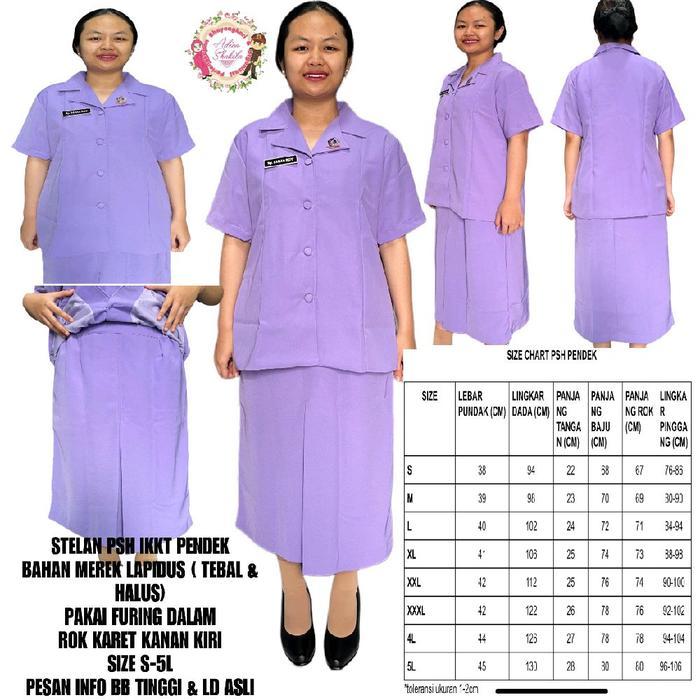 Setelan Psh Ikkt Non Muslim Pendek