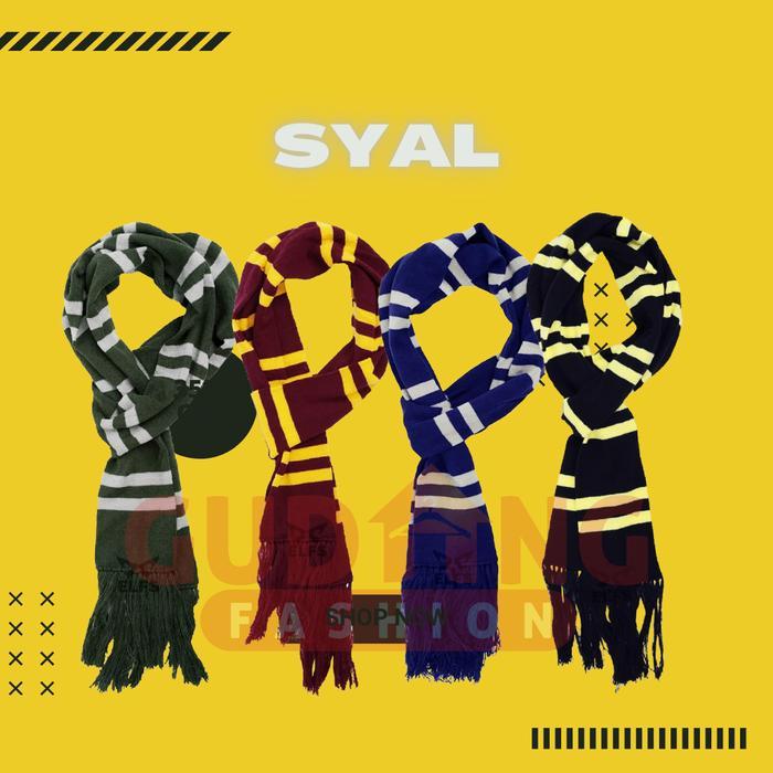 SALE Syal Rajut Polos Modis Polos Kain Kuning Putih Elegan Ungu Hijau Abu Termurah