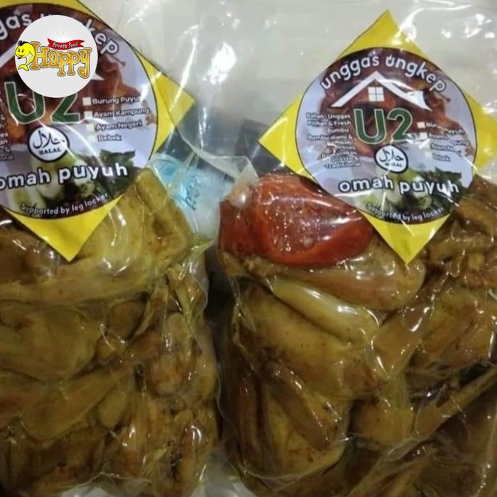 Burung Puyuh Ungkep Lengkap Dengan Sambel Beku Frozen Isi 5 Ekor