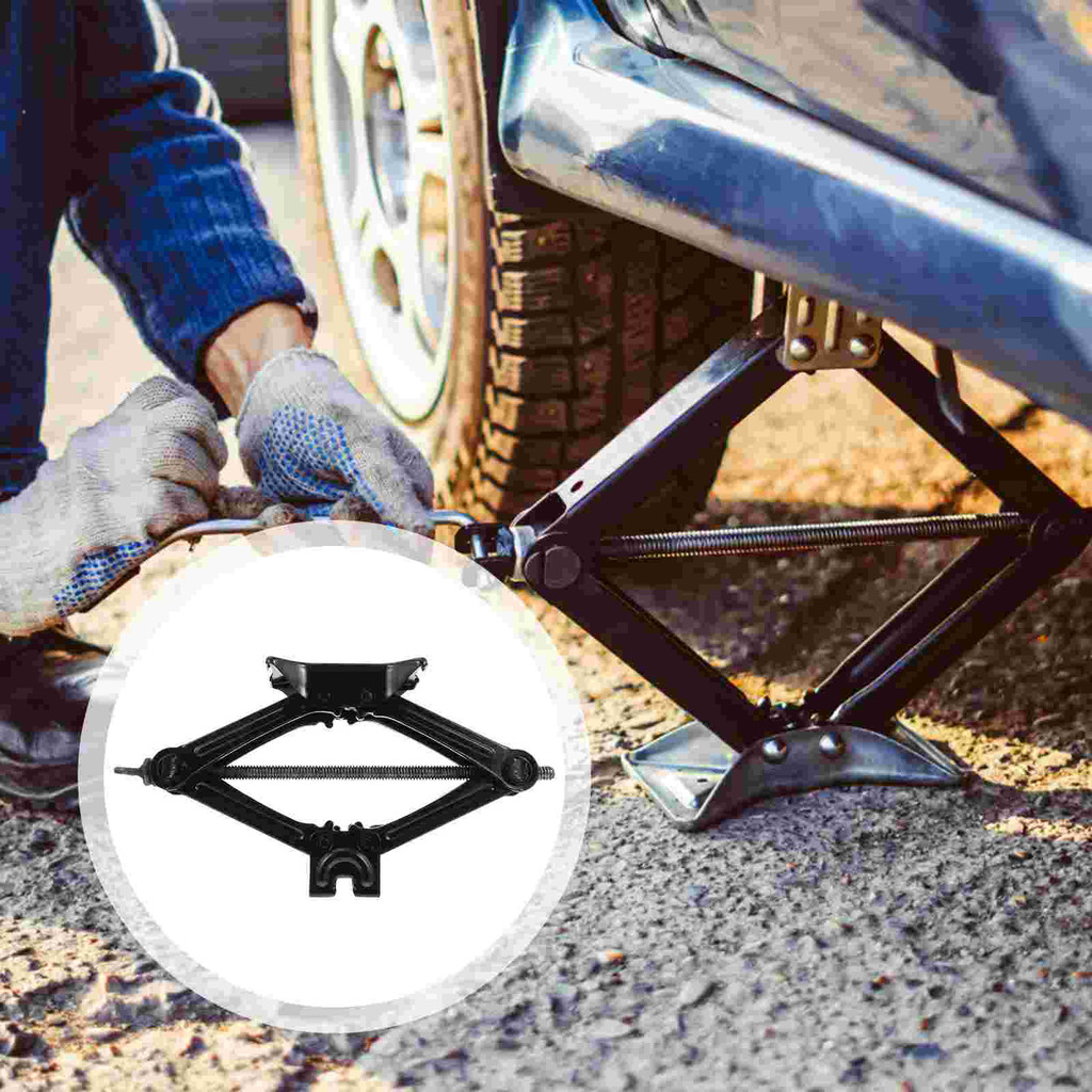 1 Set Durable Scissor Jack 15 Ton Car Jack Professional Car Repairing