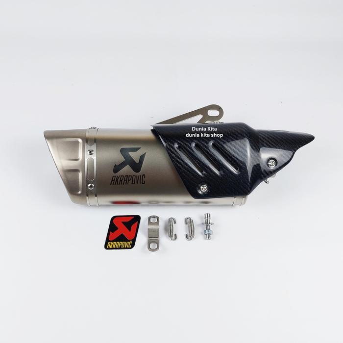Murah Knalpot Akrapovic Evolution Line Carbon Import Terlaris
