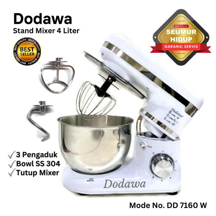 DODAWA Stand Mixer Stainless steel - adonan kue