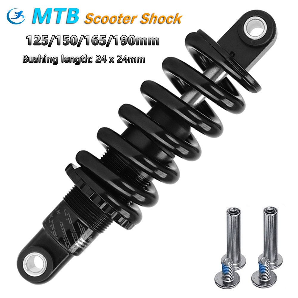 Bike Suspension Coil Spring, Rear Shock Absorber, 125mm, 150mm, 165mm, 190mm