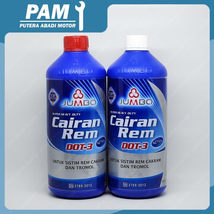 Minyak rem Jumbo 1 liter Dot 3 Neutral Original