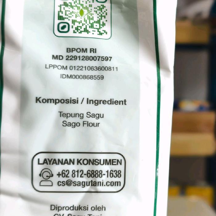 Sagu Tani Bogor 500Gr / Tepung Sagu Tani 500Gr