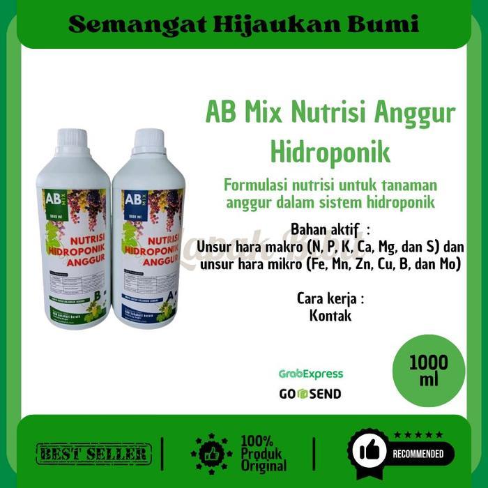 Lubis Gardening Ab Mix Untuk Hidroponik Anggur