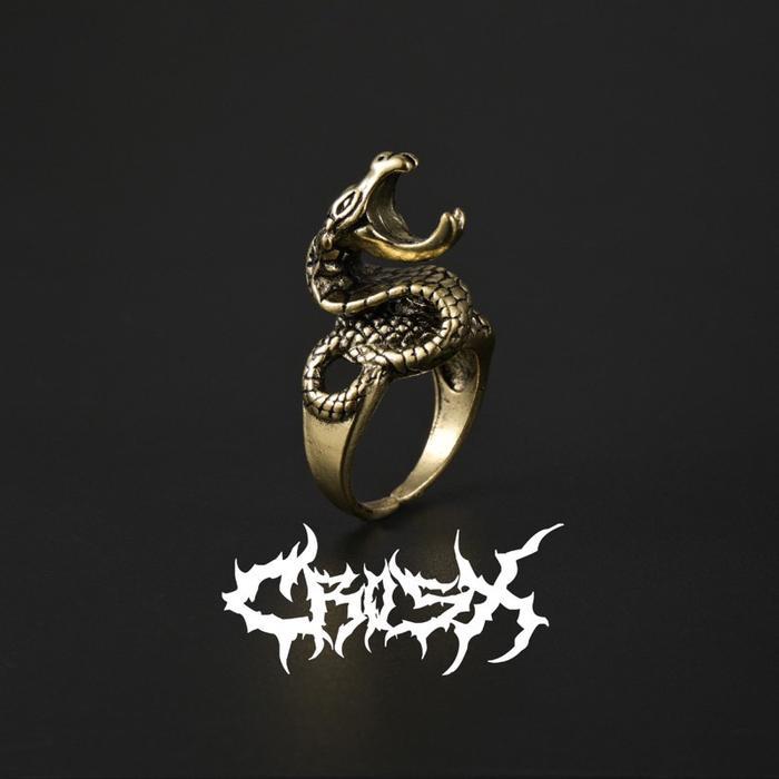 ANACONDA RING / DRAGON RING HOLDER / TEMPAT ROKOK NAGA ULAR SNAKE EMAS GOLD CINCIN TENGKORAK CINCIN