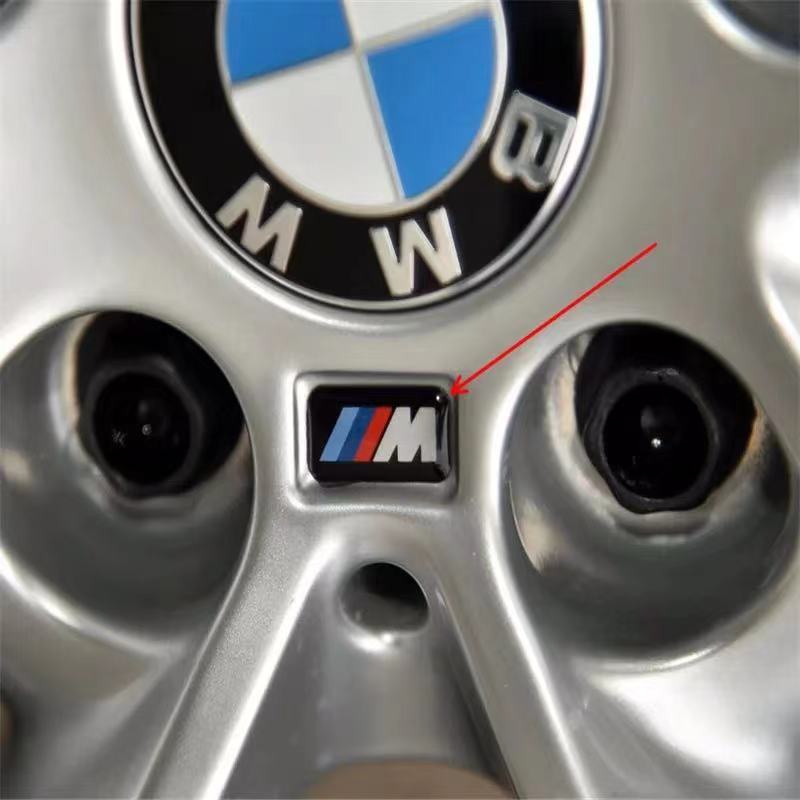 E60 E93 New 2025 For BMW Car steering wheel sticker Car Epoxy Sticker For bmw M Sticker X1 X3 X4 X5