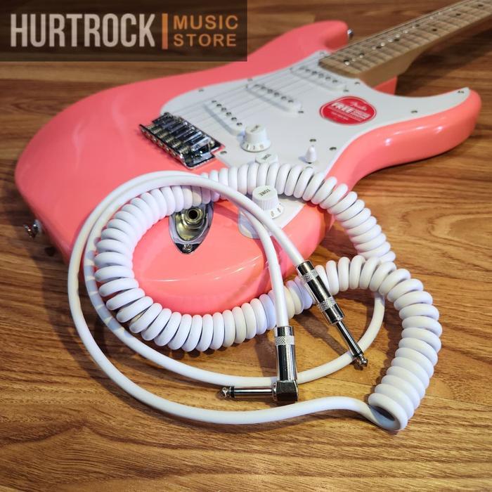 VINS SPIRAL KABEL JACK GITAR & BASS LOW NOISE