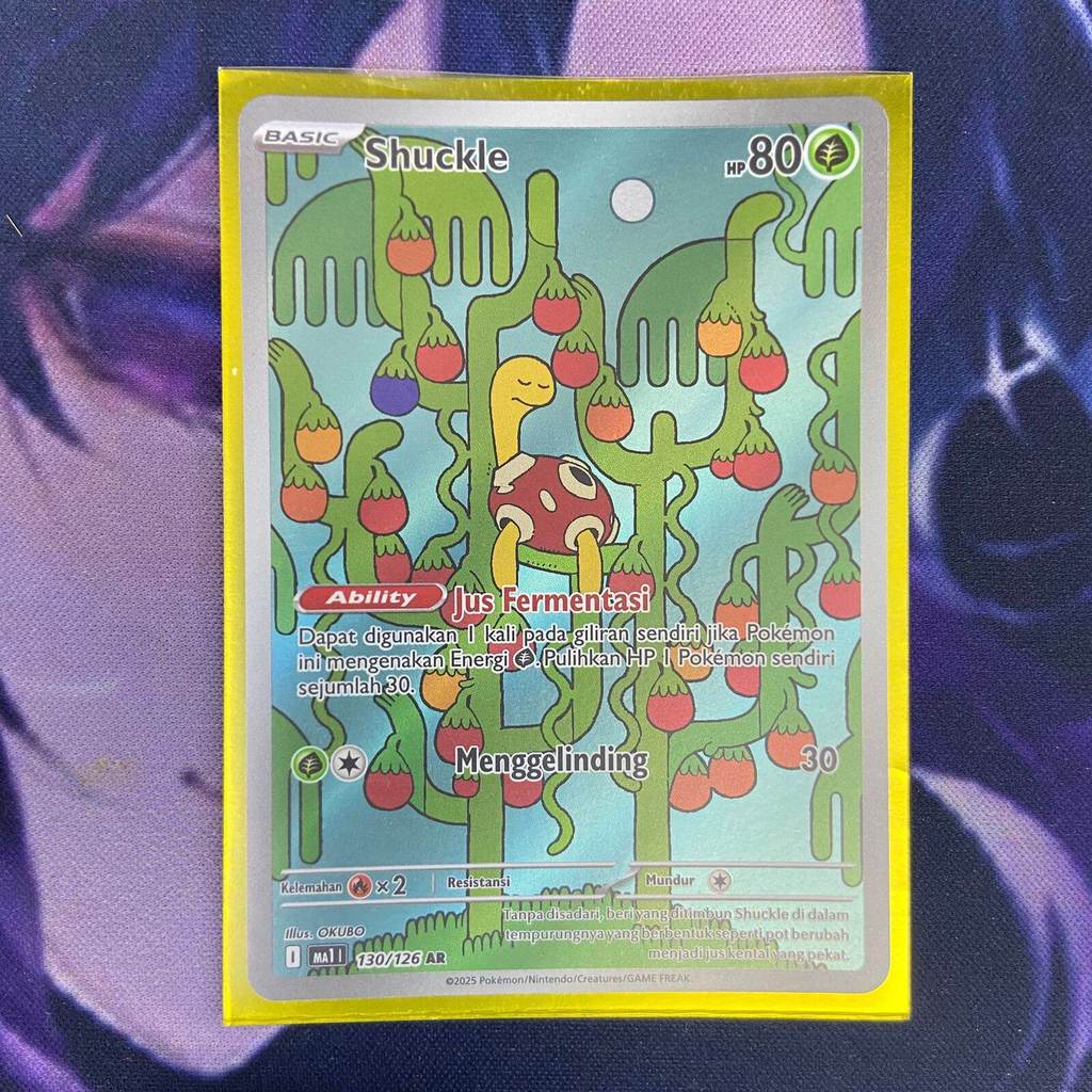 pokemon (ID) shuckle - MA1 130/126 - AR