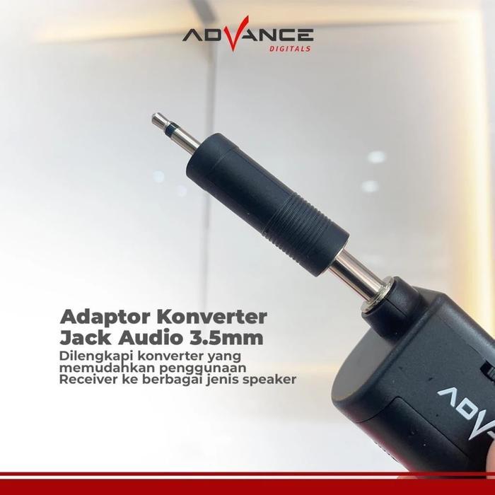 Tntgmusic- Advance Mic207 Double Mic Bluetooth Karaoke Wireless Microphone Suara Jernih Bonus