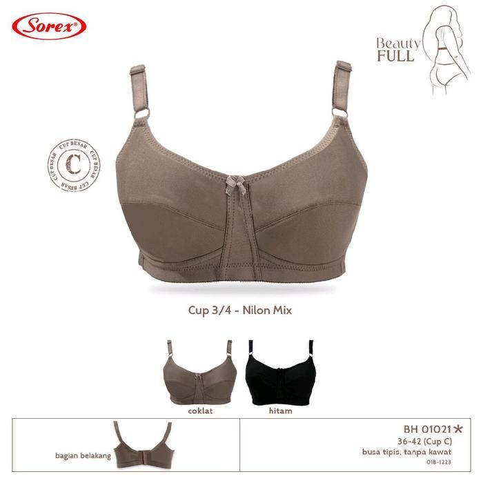havr- Bra Sorex 01020,01021,01022 Tanpa Kawat Tanpa Busa Bra Daily