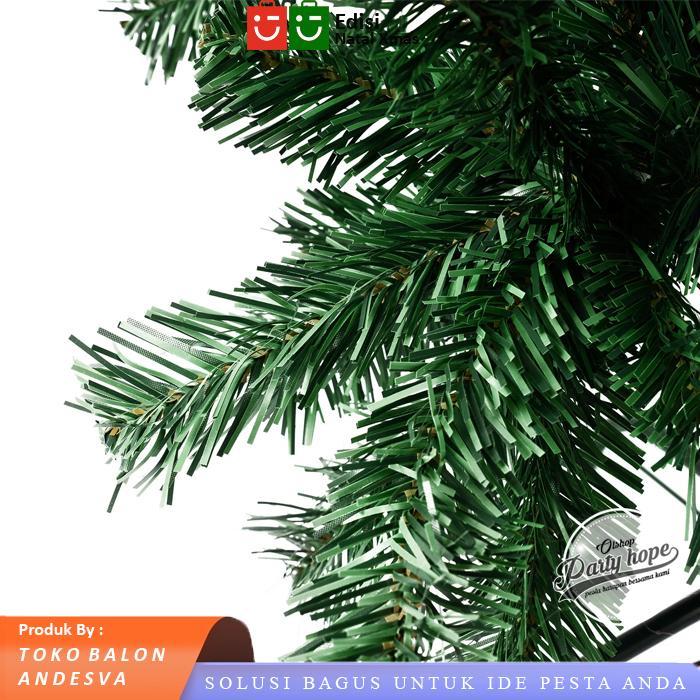 POHON NATAL PVC 120 CM / POHON NATAL CHRISTMAS TREE TINGGI 120 CM / ORNAMEN HIASAN POHON NATAL PVC