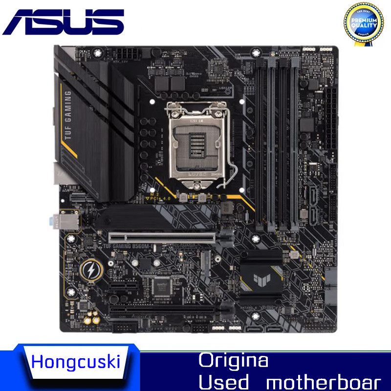 Used motherboard For ASROCK TUF GAMING B560M-E Original Desktop Intel B560 B560M Motherboard LGA 120